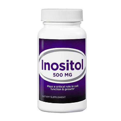 Inositol 500 mg Supports Healthy Nerve Transmission