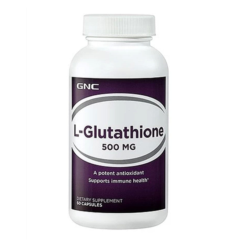 L-Glutathione 500 mg 60 Capsules A potent antioxidant Supports immune health free shipping
